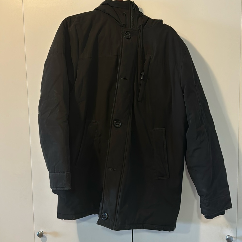 Guess winter jacket with hoodie